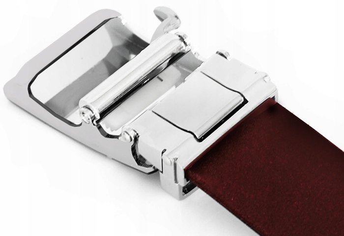 REVERSE PASEK SKÓRZANY MĘSKI DO SPODNI AUTOMAT BRĄZOWY SKÓRA NATURALNA 100