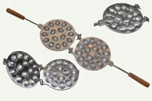 FORMA DO ORZECHÓW CIASTEK ORZESZKÓW PATELNIA