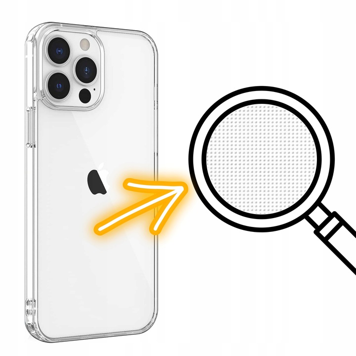 Etui I&G do iPhone 13 PRO | CLEAR Case Przezroczyste MOCNE + 2 x SZKŁO