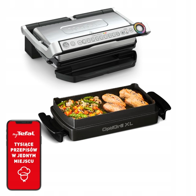 Grill elektryczny TEFAL Optigrill+ XL GC724D12