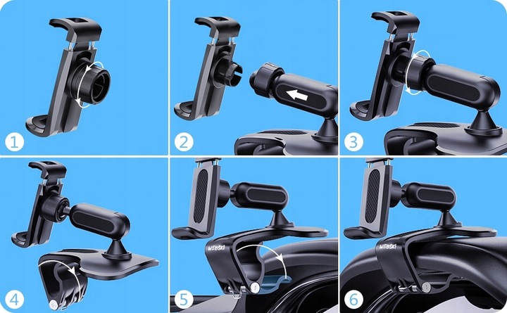 HOLDER UCHWYT SAMOCHODOWY NA TELEFON SMARTFON