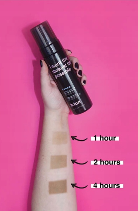 b.tan I Want The Darkest Tan Possible Pianka Samoopalająca 200ml