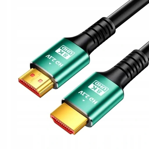 Kabel HDMI - HDMI 2.1 V PREMIUM 8K 4K 144Hz Mocny Monitor Projektor 3m