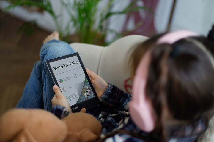 Czytnik Ebook Tablet PocketBook Verse Pro Color 16 GB 6 Cali Czarny