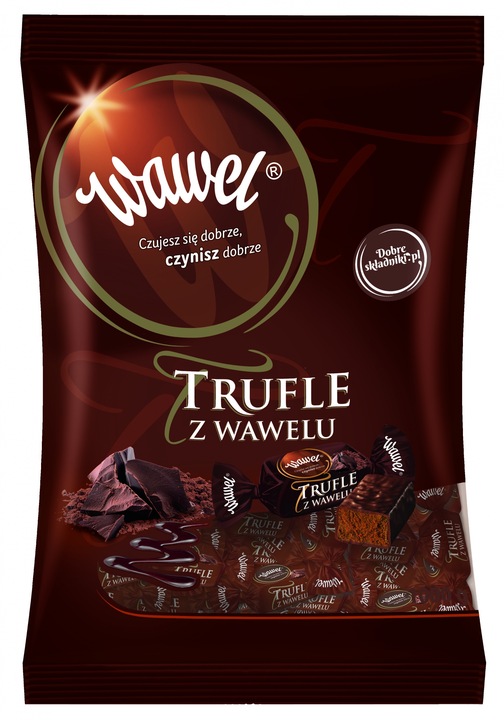 Cukierki Trufle w czekoladzie 1 kg 1000 g Wawel