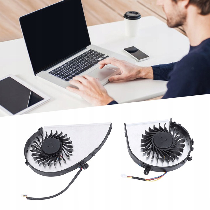 WENTYLATOR DO MSI GE72VR GP72VR GL72VR MS-179B /CPU GPU 4-PIN