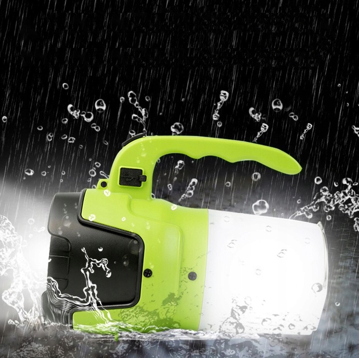 LATARKA AKUMULATOROWA MOCNY SZPERACZ LED USB