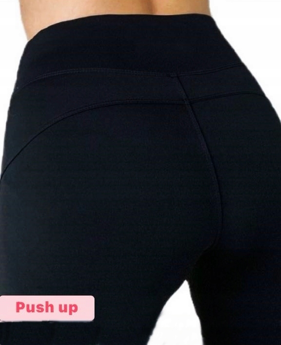 Damskie kryjące legginsy push-up modelujące wysoki stan dzwony M/L 280