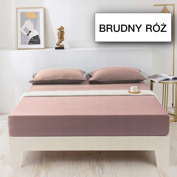 PRZEŚCIERADŁO BAWEŁNIANE Z GUMKĄ 200x220 PREMIUM RÓŻNE KOLORY SUPER JAKOŚĆ