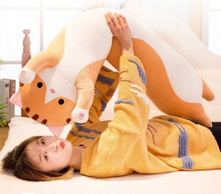 Pluszak Maskotka Dlugi Kot Pluszaki Duzy Xxl 90cm - Idealny Prezent