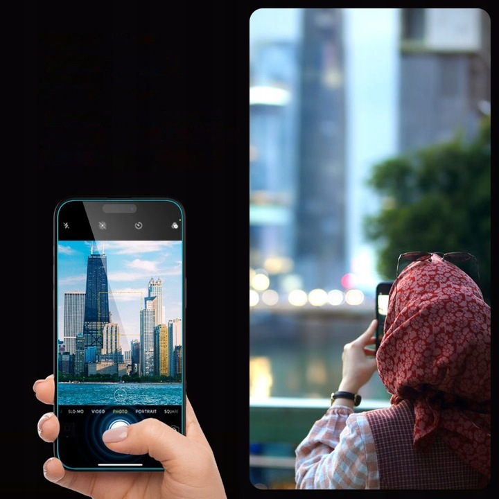 2x Szkło Hartowane SPIGEN GLAS.tR EZ FIT + Aplikator do iPhone 15 Pro Max