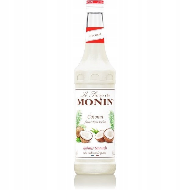 Monin Syrop barmański Kokos do koktajli, drinków i lemoniady Coconut 700 ml