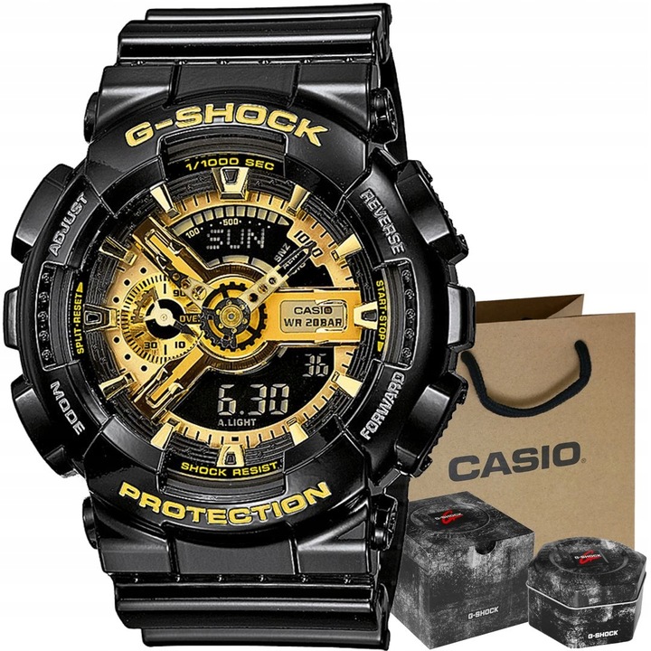 Casio zegarek męski GA-110GB-1AER