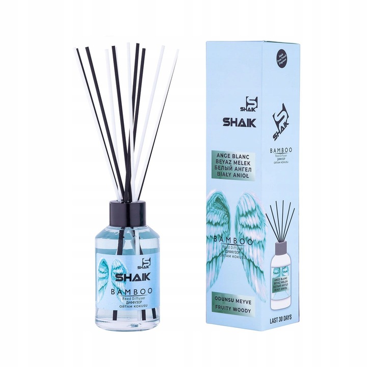 Zapach do domu BIAŁY ANIOŁ patyczki dyfuzor SHAIK 115 ml