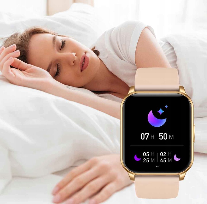 SMARTWATCH ZEGAREK DAMSKI POLSKIE MENU ROZMOWY CIŚNIENIE PULS SPORT ZDROWIE