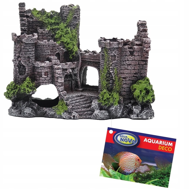 Aqua Nova Ozdoba do akwarium dekoracja zamek AN625