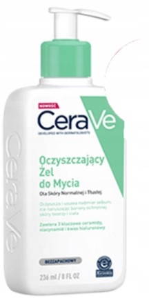 CeraVe oczyszczający żel do mycia twarzy 236ml