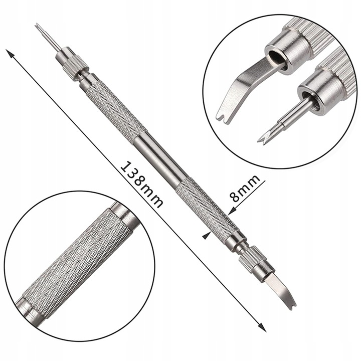 Teleskopy do paska Zestaw naprawczy paska do zegarków 8-25mm 360szt
