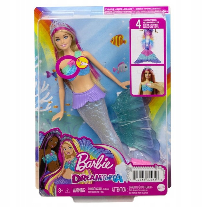BARBIE Malibu Syrenka HDJ36