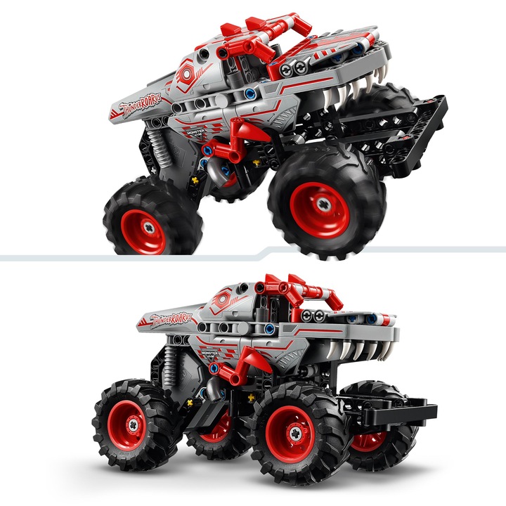 Klocki LEGO Technic Samochód Monster Jam ThunderROARus napęd pull-back Auto