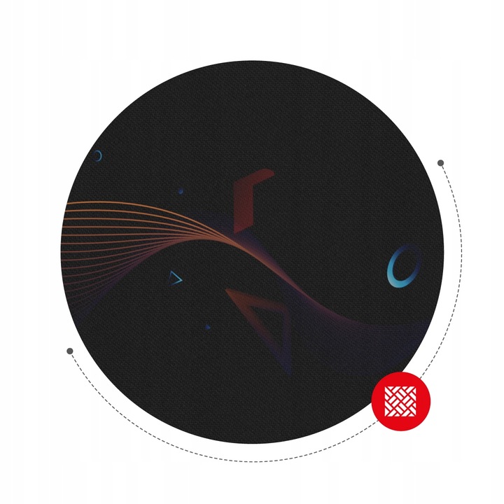 Podkładka LED RGB Mousepad 2.0 XL pod mysz czarna