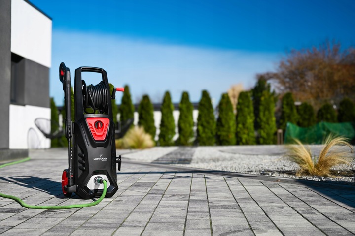 MYJKA CIŚNIENIOWA LEHMANN ZE ZWIJACZEM MOC 290 Bar BOGATY ZESTAW