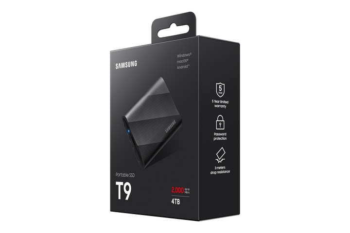Dysk zewnętrzny SSD Samsung Portable SSD T9 4TB