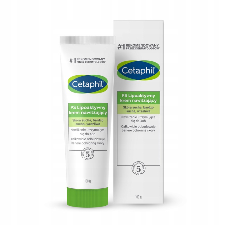 Zestaw Cetaphil EM Emulsja micelarna 500 ml i krem PS
