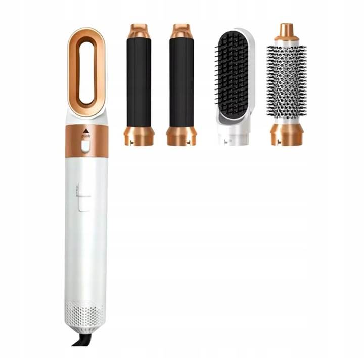 SUSZARKA LOKÓWKA WIELOFUNKCYJNA 5W1 ZESTAW SUSZENIE PROSTOWANIE KOLORY