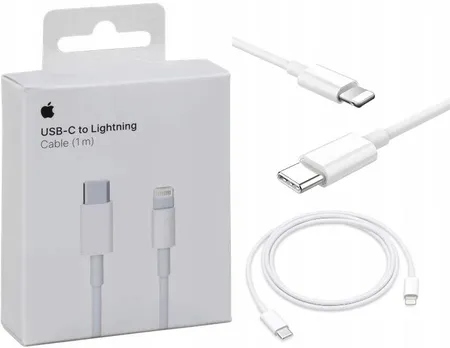 Kabel Przewód Oryginalny Apple USB-C - Lightning 1M Supercharger HIT