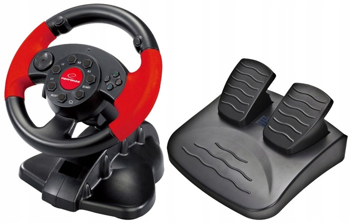 Kierownica Esperanza HIGH OCTANE PC PS1 PS2 PS3