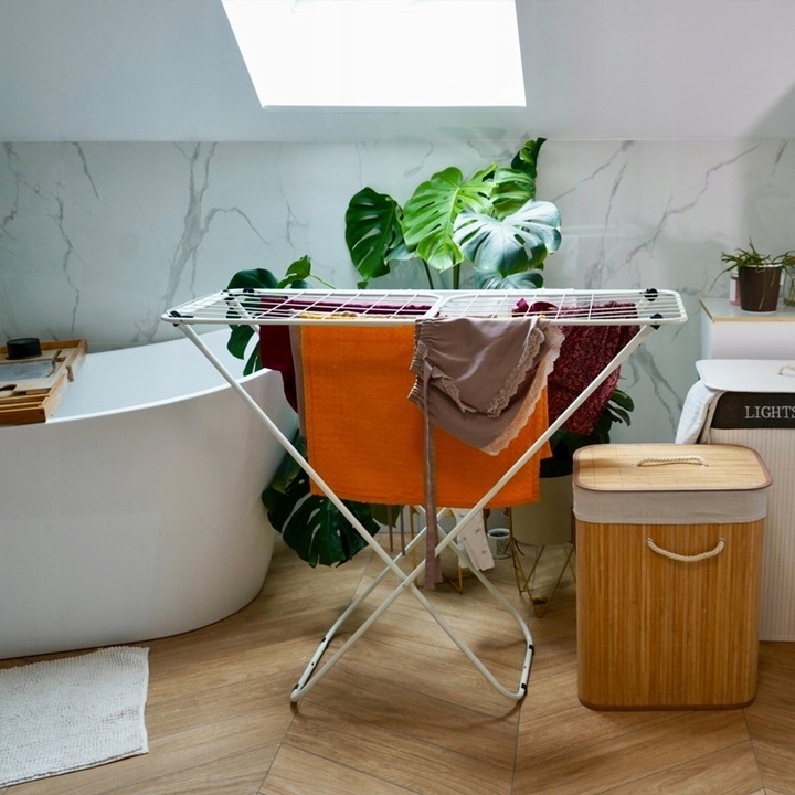 SUSZARKA Balkonowa na PRANIE Rozkładana na Ubrania Tadar Basic 182x40x86 cm