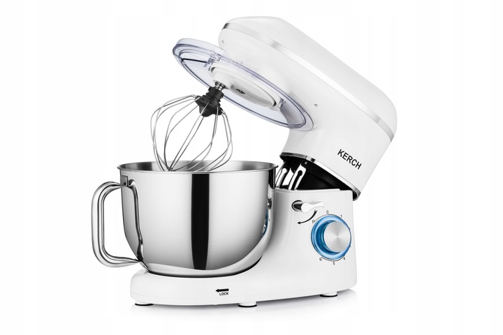ROBOT KUCHENNY PLANETARNY MIKSER Z MISĄ KERCH MYCHEF 4000W WHITE 6,2L