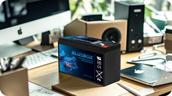 Akumulator żelowy BLUEBOX bezobsługowy UPS 12 Volt 12V 100Ah UPS