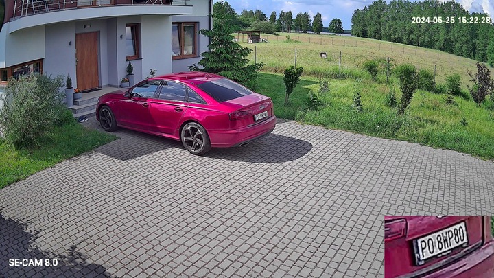 KAMERA ZEWNĘTRZNA OBROTOWA IP WIFI 8MPX 4K ULTRA HD 4x ZOOM DO MONITORINGU