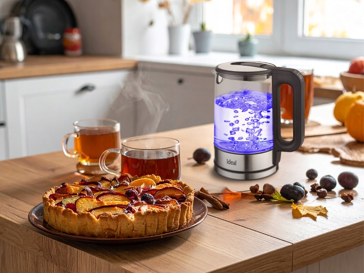 Czajnik elektryczny Ideal IK1103 2200 W 1,7 l czarny