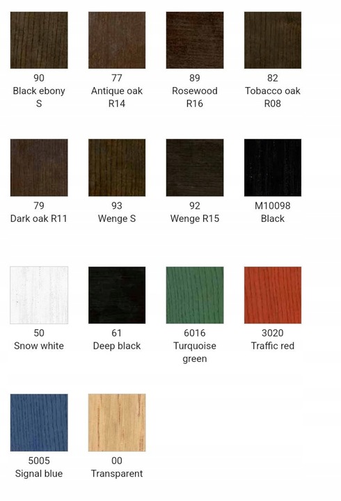 OLEJ KOLORY DO BLATÓW I MEBLI 175 ML BORMA WACHS