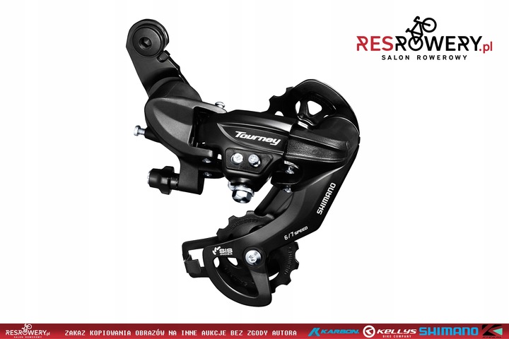 PRZERZUTKA TYŁ SHIMANO TOURNEY RD-TY300 ŚRUBA 6/7