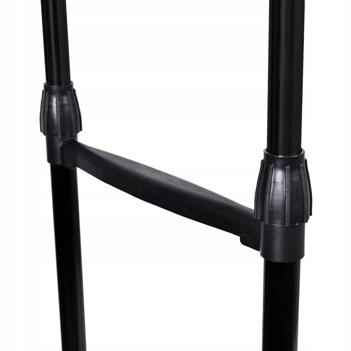 WIESZAK STOJĄCY NA KÓŁKACH PODWÓJNY REGULOWANY WYSUWANY UBRANIA STOJAK