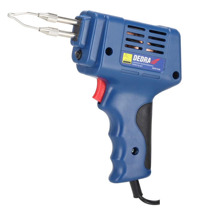 LUTOWNICA TRANSFORMATOROWA DEDRA 600°C Zestaw Cyna Pasta lutownicza