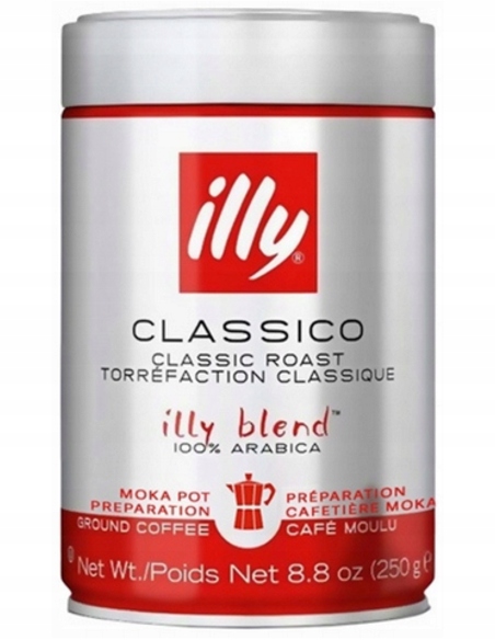 illy Classico Moka arabica Filtro kawa mielona 250g