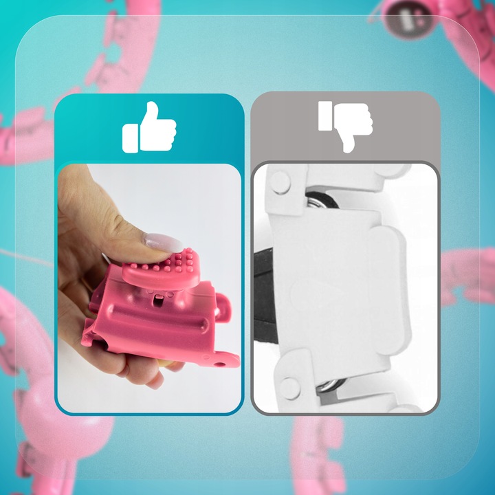 ODCHUDZAJĄCY HULA HOP Z OBCIĄŻENIEM SMART Z LICZNIKIEM I WYPUSTKAMI HULAHOP