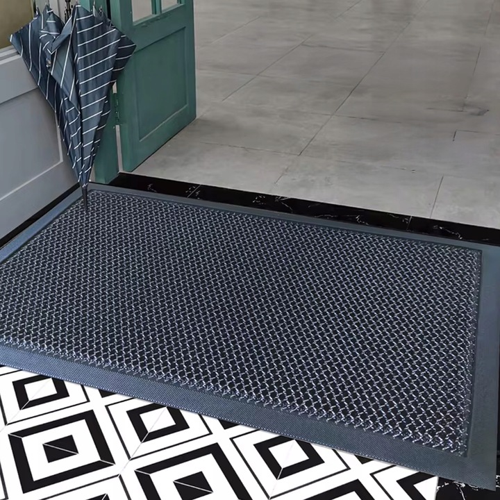 Wycieraczka siatka 3d pod drzwi do butów mata gumowa 60x90 gruba XL