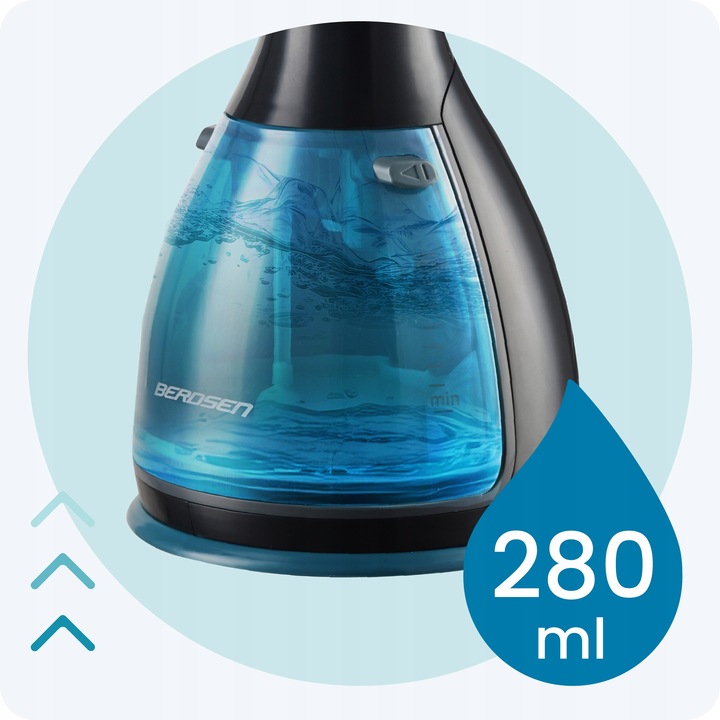 Parownica do ubrań 1500W Steamer parowy Żelazko parowe ZESTAW 32g/min