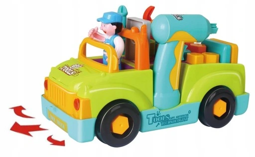 Auto samochód do rozkręcania i skręcania narzędzia zestaw prezent dzieci