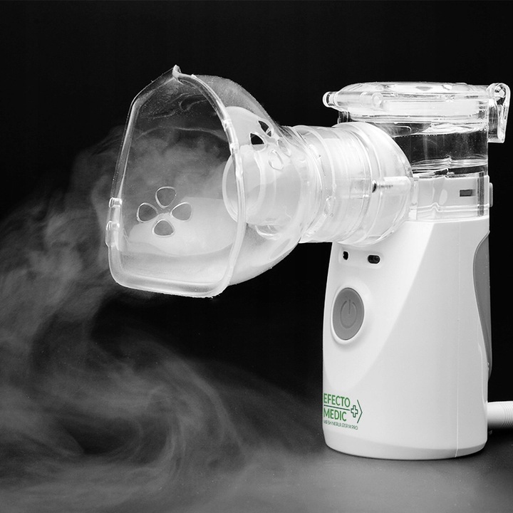 INHALATOR NEBULIZATOR Siateczkowy DLA DZIECI DOROSŁYCH przenośny CICHY MPRO