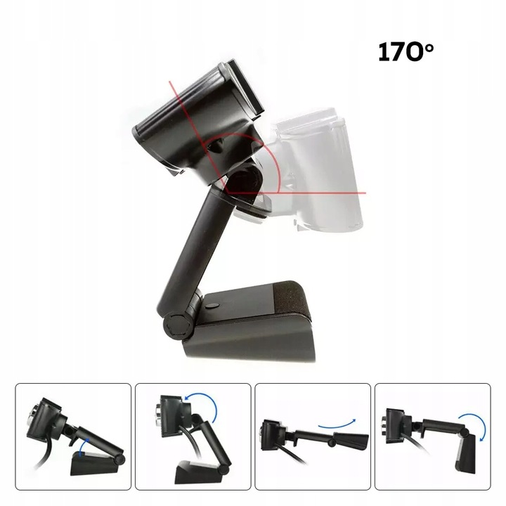 KAMERKA KAMERA INTERNETOWA PC DO LEKCJI + MIKROFON