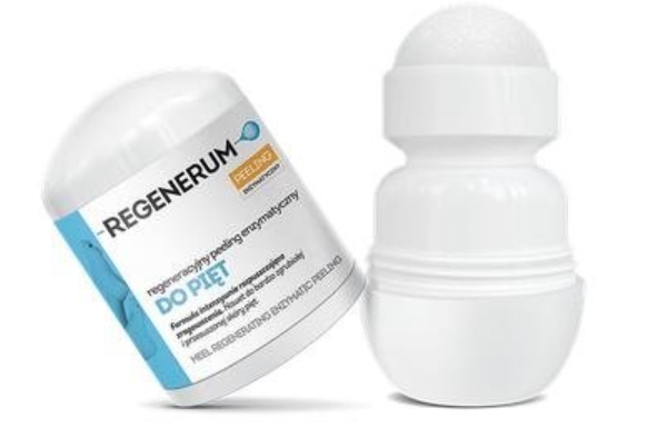 Regenerum regeneracyjny peeling enzymatyczny do pięt stóp roll-on 50 ml
