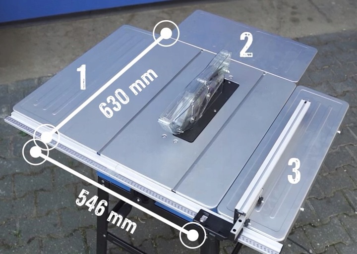 Piła do Drewna DEDRA Przecinarka Stołowa Krajzega Pilarka Tarczowa 3