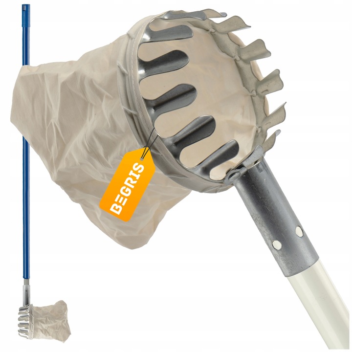 ZBIERAK DO OWOCÓW JABŁEK ZRYWAK 2 M ZRYWANIA KOSZYK NA OWOC PODBIERAK